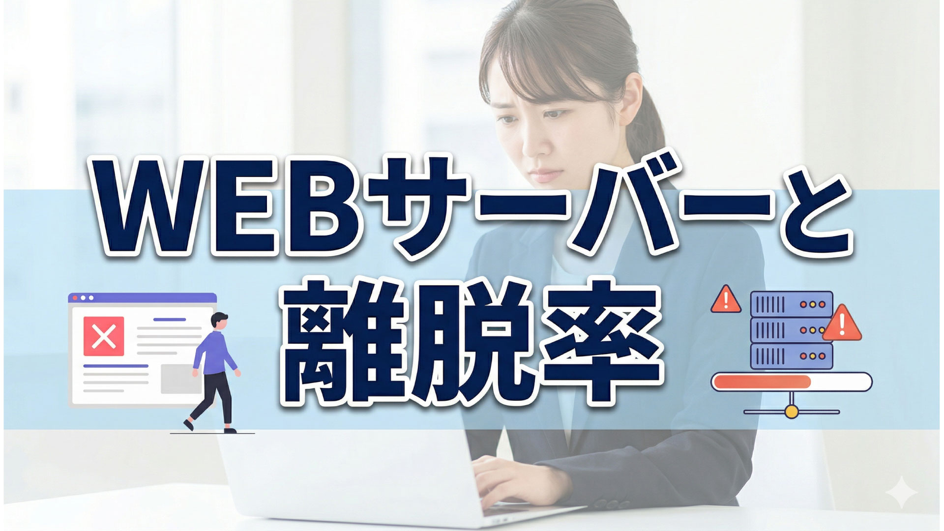 ホームページ閲覧者がサーバー速度のせいでブラウザを閉じる？