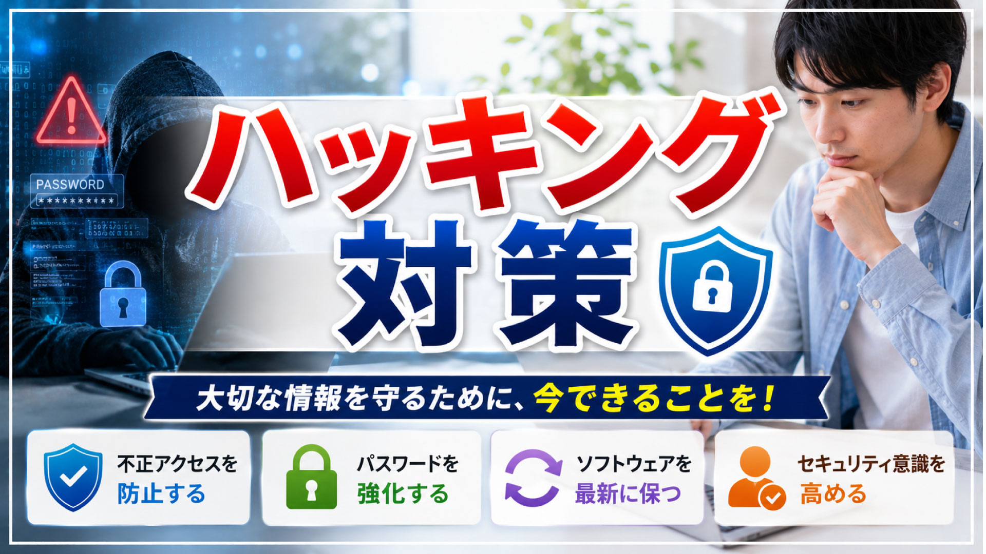 安全にハッキング対策ができる優良サーバーとは