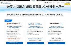 バリュードメインサーバーの解説
