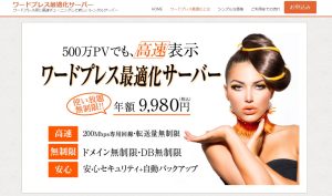 ワードプレス最適化サーバーの特徴と解説
