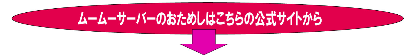 ムームーサーバーの説明です